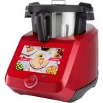 SilverCrest Monsieur Cuisine smart SKMS 1200 B2 Küchenmaschine - ROT, 10-stufige Geschwindigkeitseinstellung, WLAN-Schnittstelle, VIDEO GUIDED COOKING