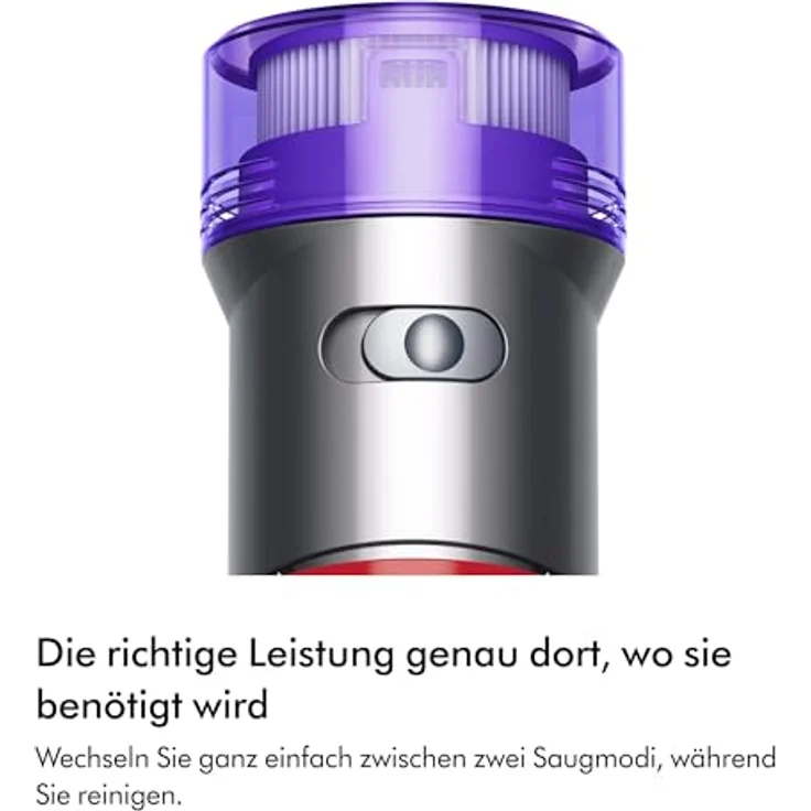Dyson V8 Origin, 2-in-1-Stabstaubsauger, Beutellos, Silber/Nickel, Zyklonal, 0,54 l, 40 Minuten Laufzeit – Bild 6