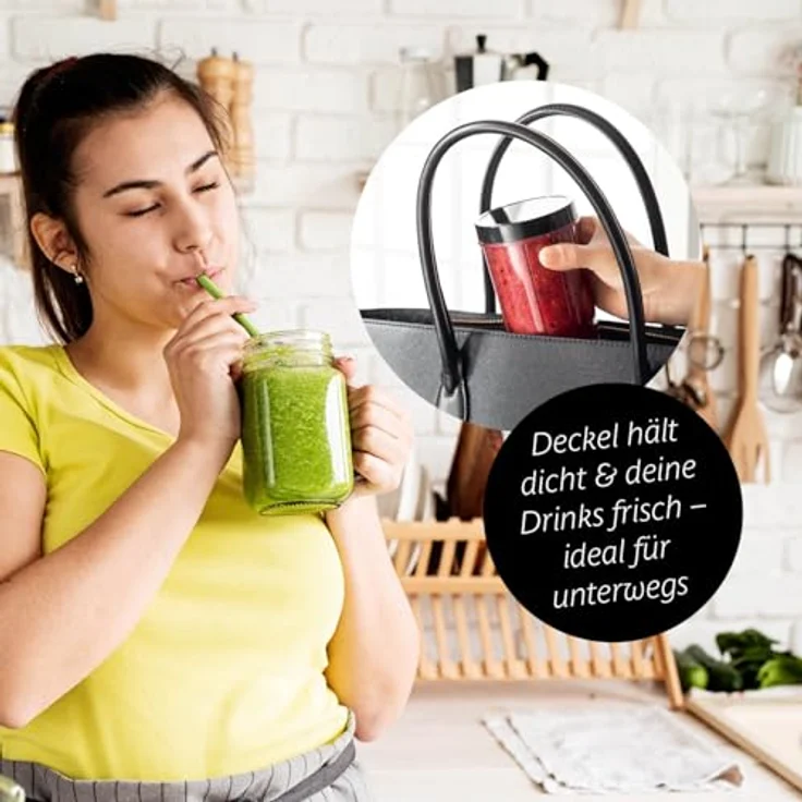 DS Produkte GOURMETmaxx Mixer Mr. Magic 18-tlg. 400W grau/schwarz GS-Zertifikat – Bild 9