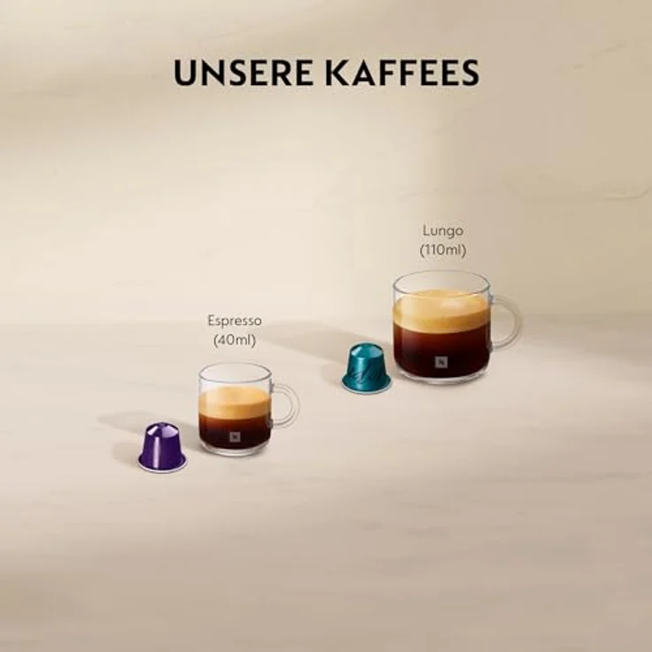 Krups Nespresso XN1101 Essenza Mini Kaffeekapselmaschine, 1260 Watt, weiß, 0,7 Liter – Bild 4