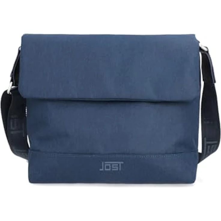 Jost Bodybag Bergen Shoulder Bag, Umhängetasche aus robustem Polyester, Schwarz, 27 x 12 x 23 cm – Bild 1