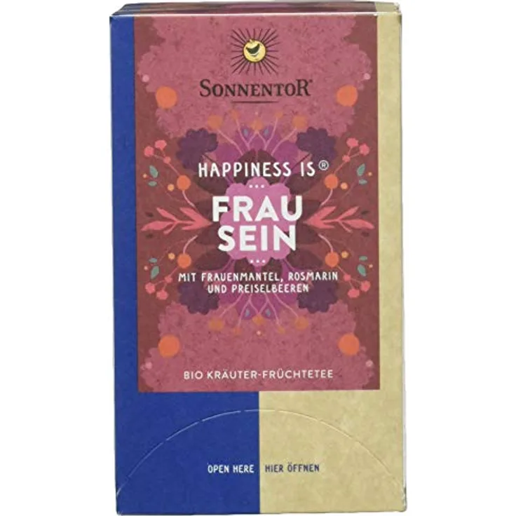 Sonnentor Frau Sein Tee Bio, fruchtig-süßlich & herb, 30,60 g, vegan
