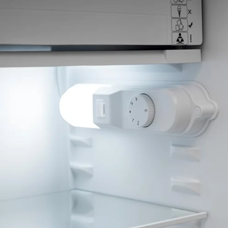 Telefunken Kühlschrank CF-33-101-S2, freistehend mit 89 Litern und 12 Litern Eiswürfelfach, silber – Bild 6