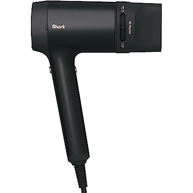 Shark STYLE iQ Ionen Haartrockner & Styler HD102EU Konzentrator [schwarz] – Bild 4