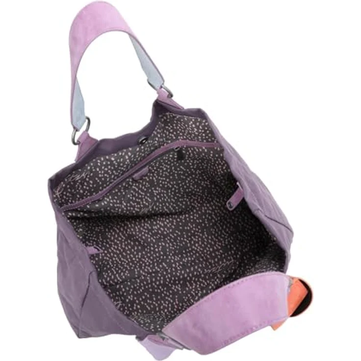 Fritzi aus Preußen Izzy Canvas Shopper Tasche 45 cm, 100% Baumwolle, lila – Bild 3