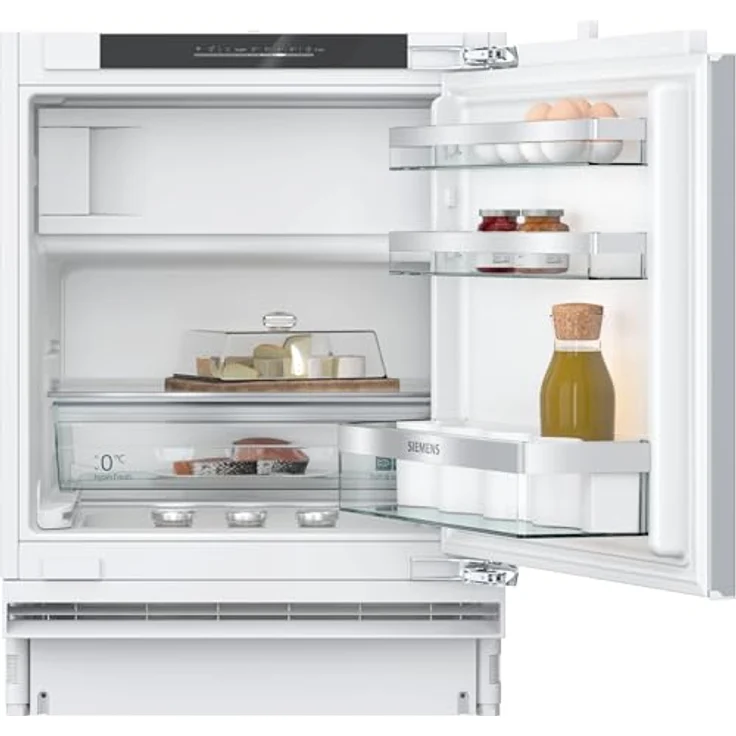 SIEMENS KU22LADD0, iQ500 Smarter Unterbau-Kühlschrank mit Gefrierfach, 110 L, hyperFresh Schublade, Sehr leise 35 dB, softClose Flachscharnier mit Softeinzug – Bild 1