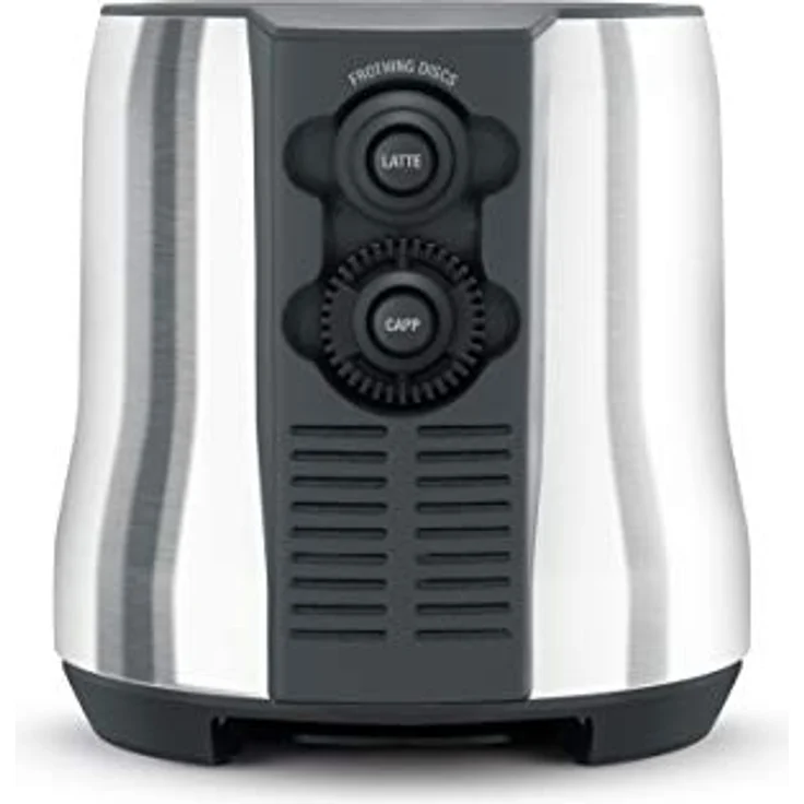 Sage Appliances The Milk Café Milchschäumer, 500W, elektrisch, 4 Temperatureinstellungen, für 3 Tassen, Edelstahl, silber – Bild 2