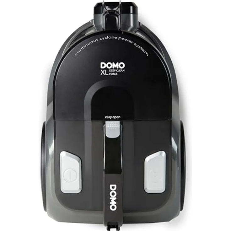 Domo DO7295S Bodenstaubsauger, 800 Watt, beutellos, Zyklon-Technik, schwarz – Bild 2