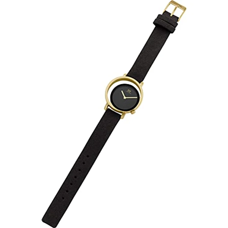 Danish Design 3320307 Damenarmbanduhr, 3,2 cm Durchmesser, schwarz – Bild 4