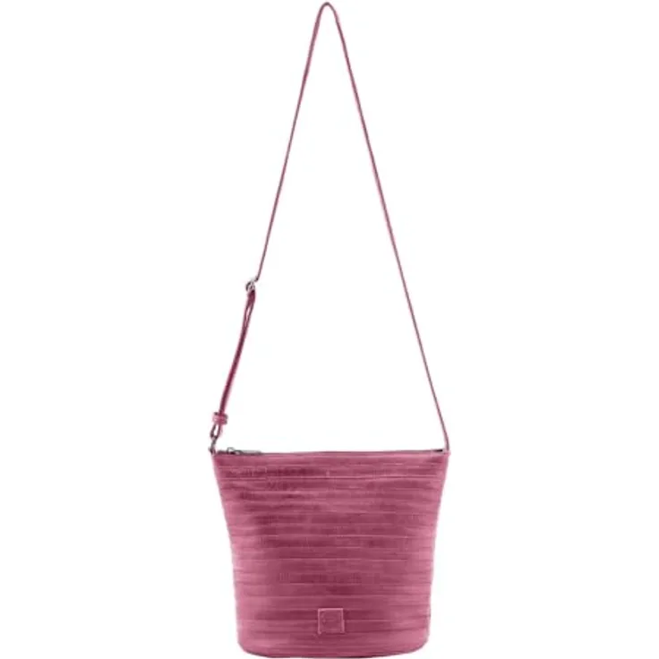 FredsBruder Gürtelinchen Umhängetasche, 100% Leder, lila, 23 cm x 15 cm x 24 cm