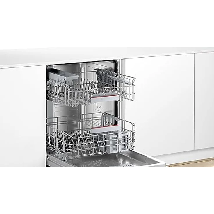 Bosch Serie 4, Teilintegrierter Geschirrspüler, 60 cm, Edelstahl, SMI4EAS23E – Bild 3