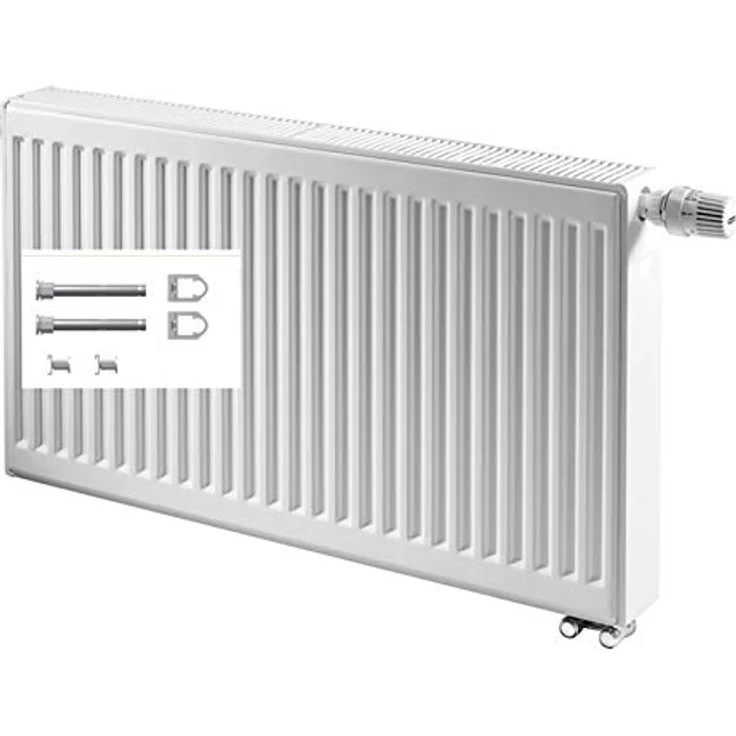 Kermi Profil-Ventilheizkörper Typ 22, Bh 900 x Bl 400 mm, rechts