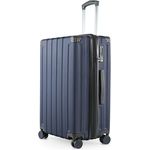 Hauptstadtkoffer Q-Damm - Mittelgroßer Hartschalenkoffer, TSA, 4 Rollen, 68cm, 89 L Volumen, Dunkelblau