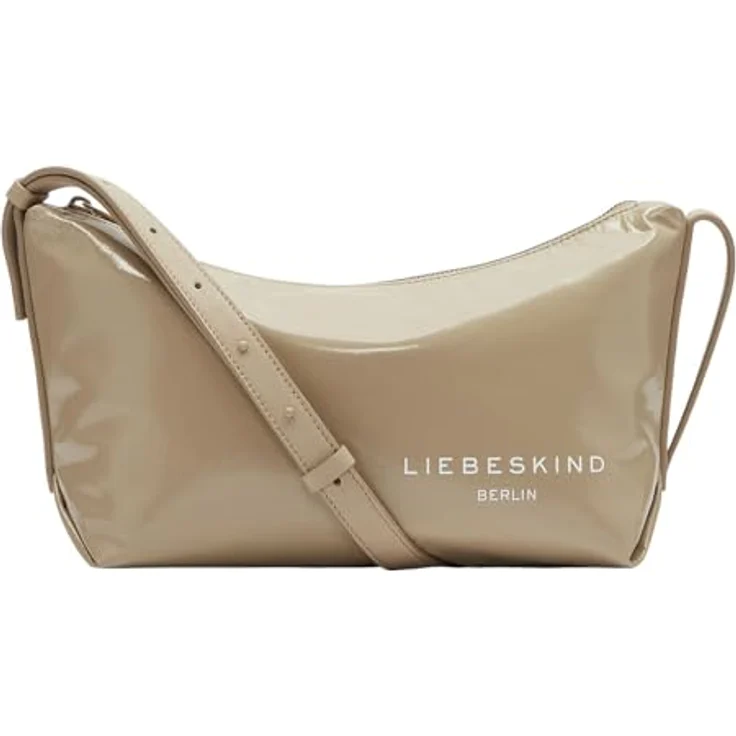 Liebeskind Elvira Umhängetasche M, 26 cm, aus 100% Polyurethan, beige – Bild 1