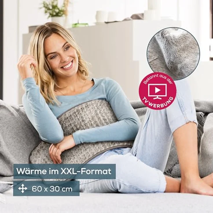 Beurer HK 123 XXL Nordic Heizkissen flauschig 3 Stufen Abschaltautomatik – Bild 2