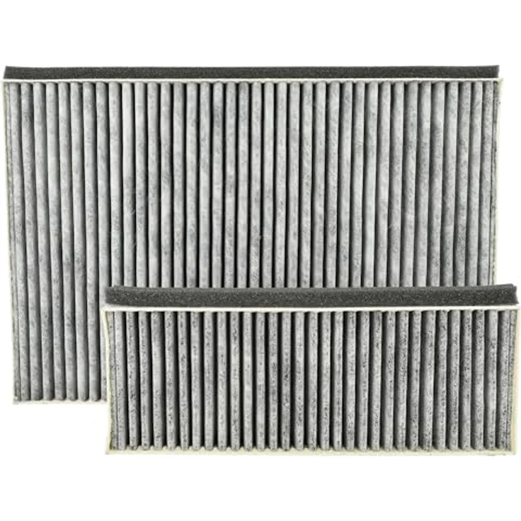 vhbw 2x Aktivkohlefilter Ersatz für Dunstabzugshauben, grau/weiß, hohe Filterleistung für mehr Hygiene – Bild 3