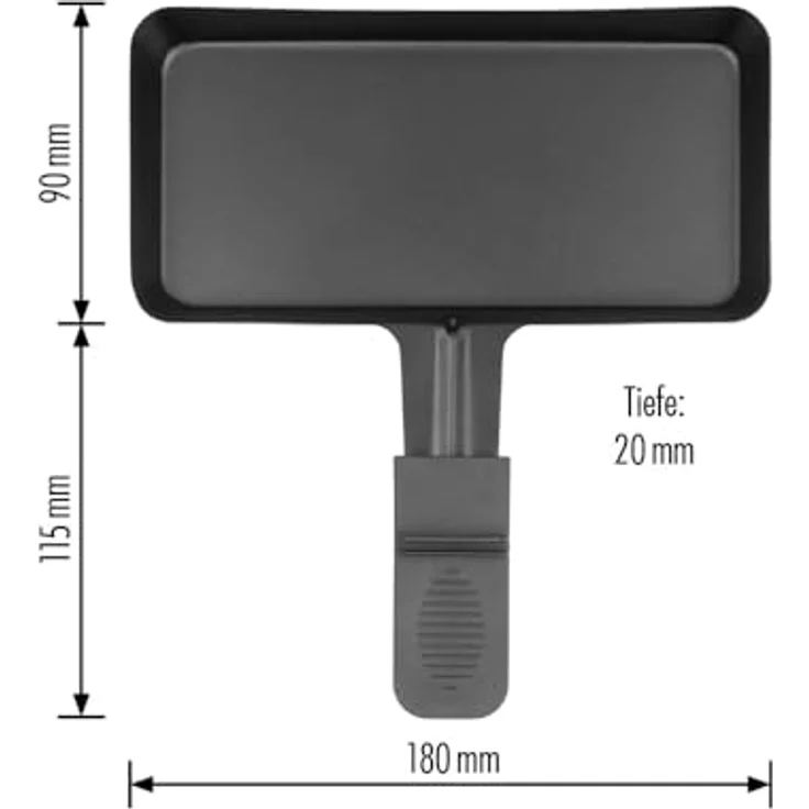 Gastroback Raclette Grill & Pancake Station, 12 Raclettepfännchen, 1.700 W, Edelstahl, stufenlose Temperaturregelung, schwarz/silber – Bild 5