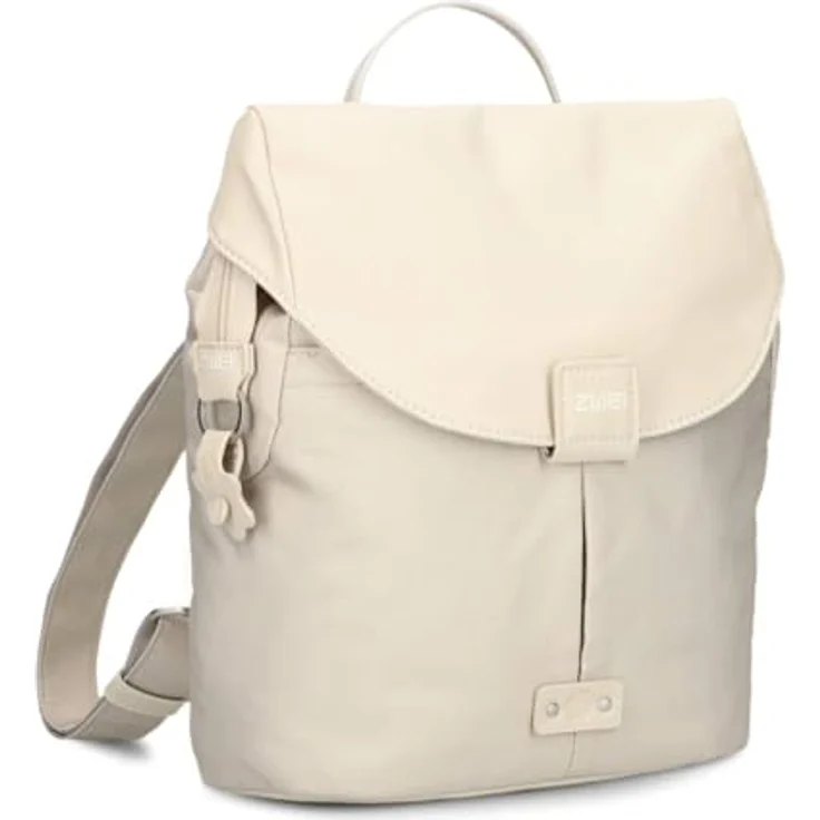 Zwei Olli City Rucksack, 31 cm, weiß, 100% Polyester, kompakte Maße 28 cm x 12 cm – Bild 1