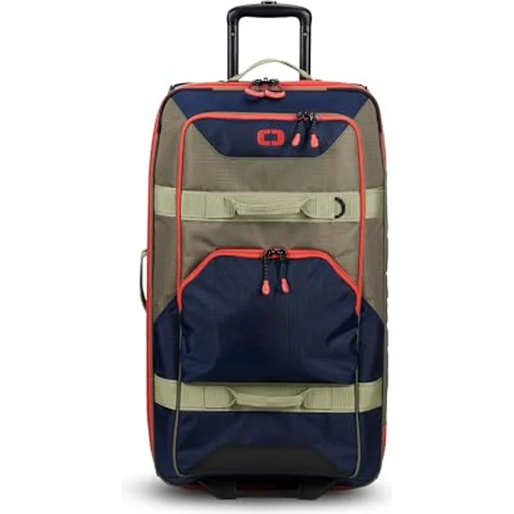 Ogio Alpha Terminal 4 Rollen Trolley 74 cm mit Dehnfalte, (75 l), Polyester, schwarz – Bild 2