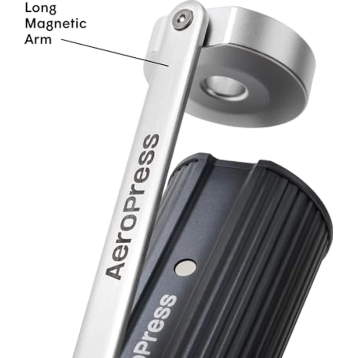 AeroPress Manuelle Kaffeemühle, Tragbare Handmühle mit titanbeschichteten Kegelmahlwerken, 60 Mahlgradeinstellungen, Kompakte Reisekaffeemühle für AeroPress, Espresso, French Press, Moka-Kanne – Bild 5