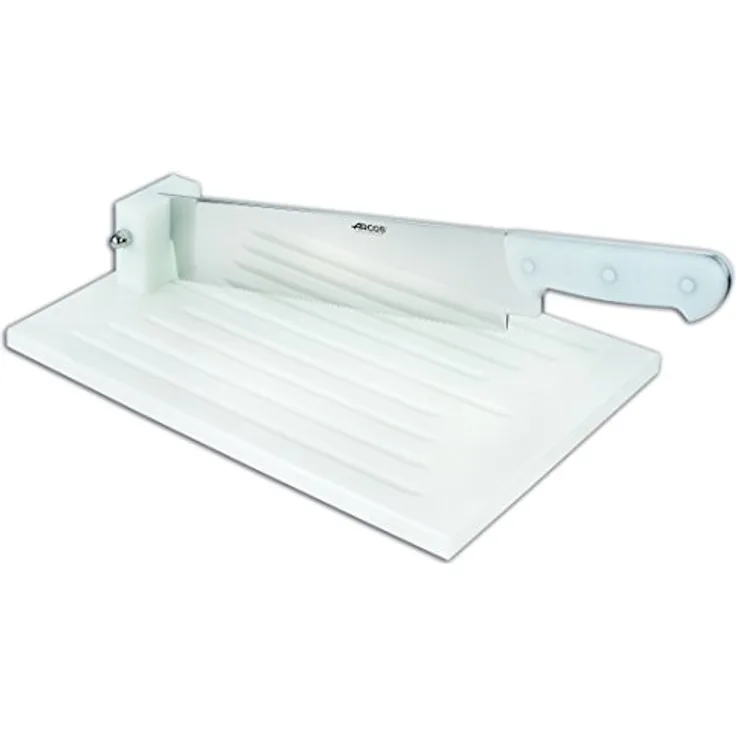 Arcos Professionelle Geräte - Brot Schneidebrett - Edelstahl 520 x 270 mm - Polyethylene Farbe Weiße