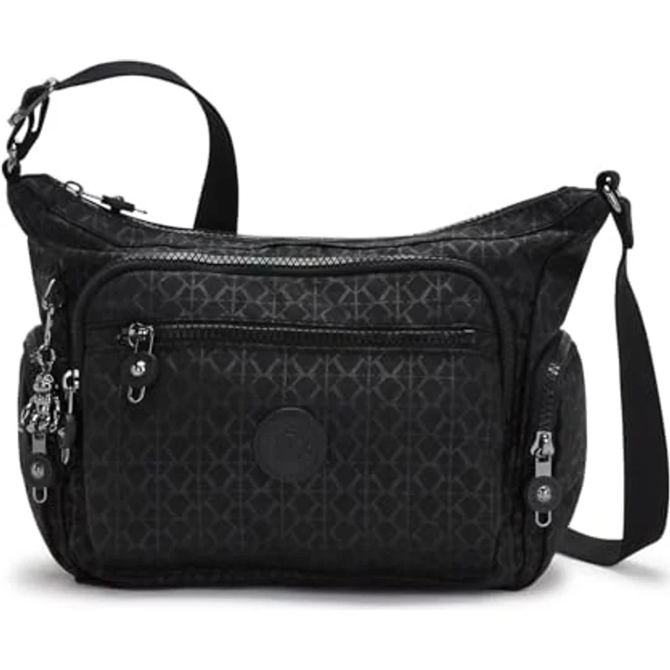 KIPLING Basic Plus Gabbie S Small Umhängetasche, Schwarz, mit verstellbarem Schulterriemen und zahlreichen Fächern – Bild 1