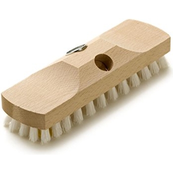 BawiTec Schrubber Mit Holzstiel - Deutsche Qualität Für Haushalt & Werkstatt