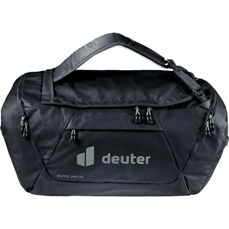 Deuter Duffel Pro 60 Weekender Reisetasche, 66 cm, 100% Polyester, schwarz – Bild 3