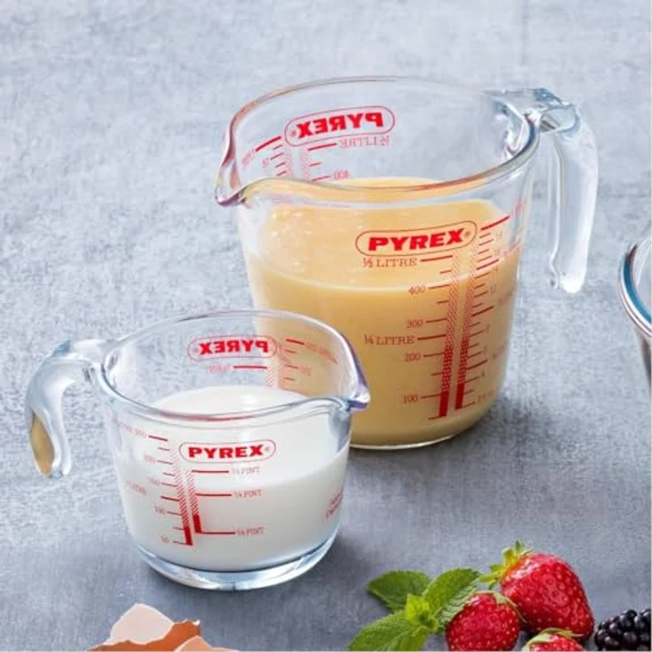 Pyrex Classic Ultrabeständiger Messbecher aus Glas, Transparent, 0,25 l – Bild 5