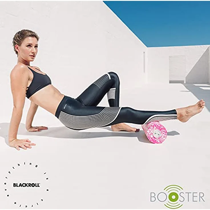 Blackroll Faszienrollen-Set Booster MED, Massagegerät mit Vibrationskern und EPP Rolle für sanfte Selbstmassage – Bild 5