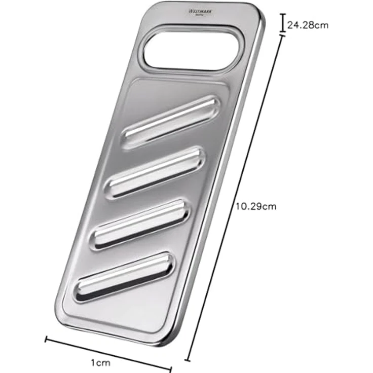 Westmark Gurkenhobel, Hobel, Rostfreier Edelstahl, Steel, Silber, 10062270 – Bild 10