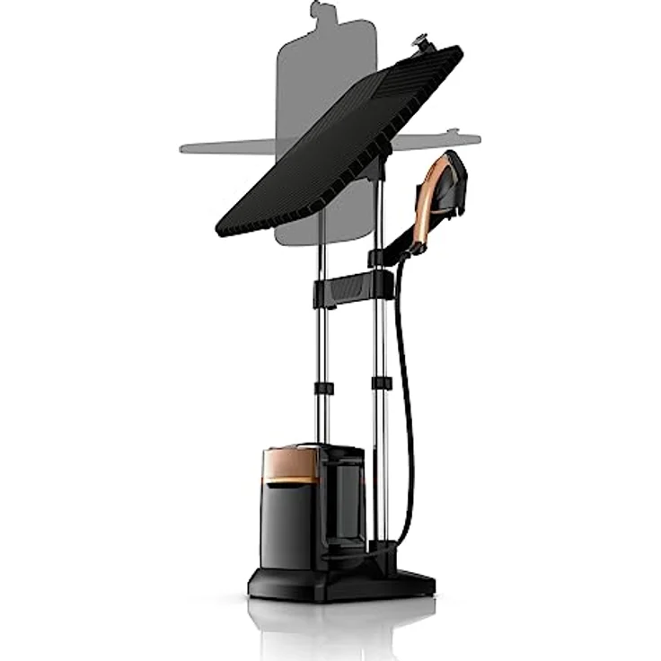 Calor IXEO Power Alles-in-One-Dampf-Brett mit 3 Positionen, integrierter Dampfdruck von 5,8 Bar, antibakteriell, 2170 W, Schwarz und Kupfer QT2020C0, Steamer – Bild 4