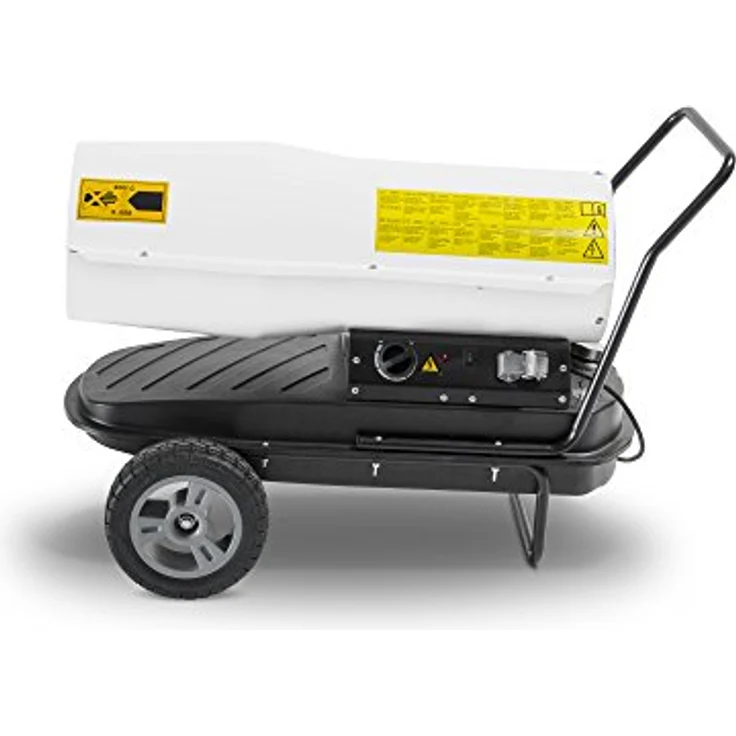 TROTEC Direkt-Ölheizgebläse IDE 30 D 30 kW (25.800 kcal) 850 m³/h Thermostat max. 2,4 Liter Öl pro Stunde Ölheizer Heizkanone – Bild 2