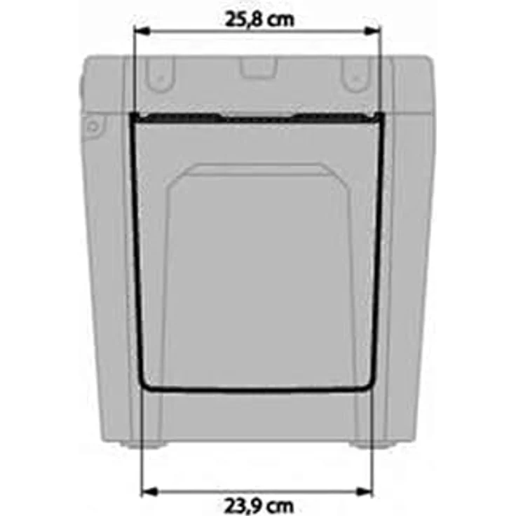 Petromax KX25, passive Kühlbox, 25 Liter, integrierte Griffe, Kühlleistung bis zu 288 Stunden, olivgrün – Bild 2