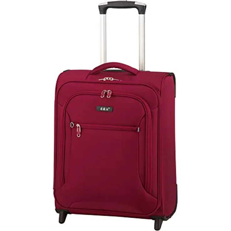 D&N Travel Line 6404 Koffer, 49 cm, 32L, Bordeaux