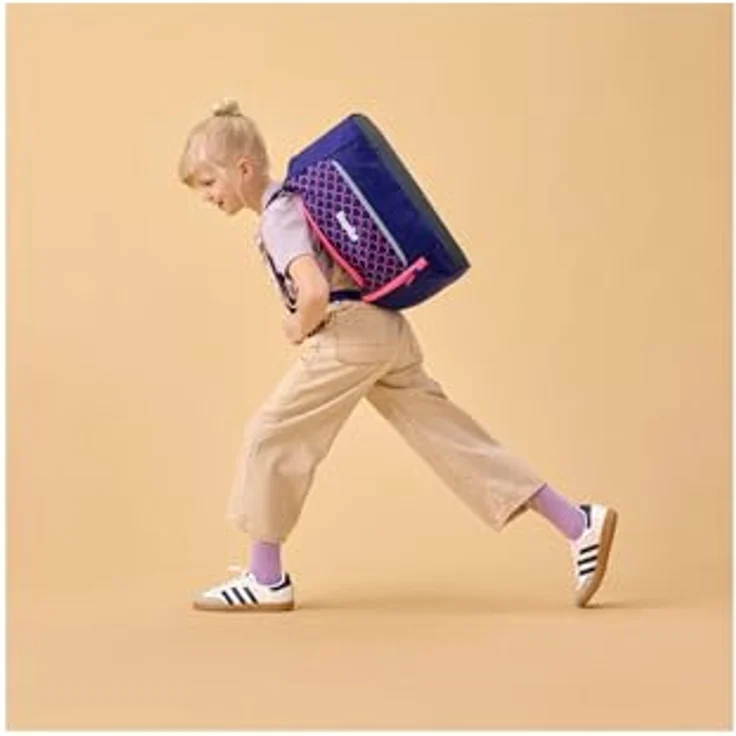 ergobag Sporttasche Sporttasche (1-tlg), wasserabweisend und schmutzabweisend, PerlentauchBär - Lila, 20 l Volumen – Bild 4