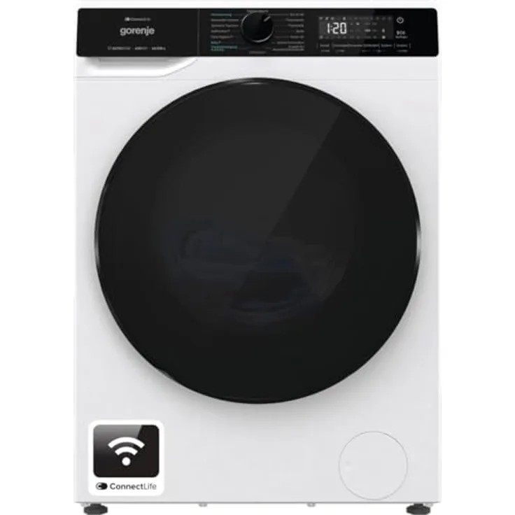 GORENJE Waschtrockner WD2PA1X64ADAAW/DE, 10,5 kg, 1400 U/min, Energieklasse A-20%, mit Nachlegefunktion und Totaler AquaStop