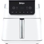 NINJA Fritteuse AF180EUWH Air Fryer MAX, Heißluftfritteuse mit 2000 Watt Leistung, weiß