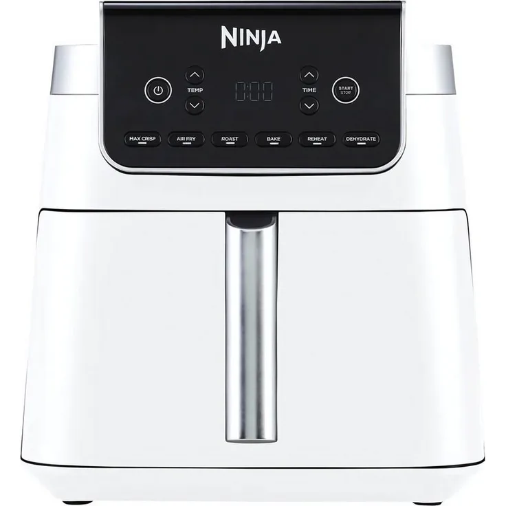 NINJA Fritteuse AF180EUWH Air Fryer MAX, Heißluftfritteuse mit 2000 Watt Leistung, weiß