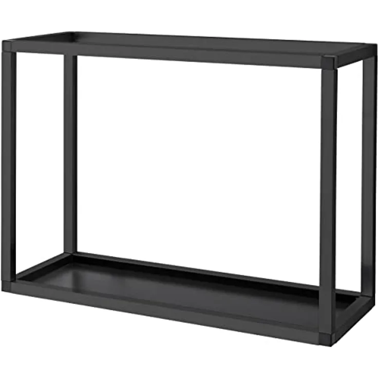 Quellmalz Regalsystem, 90x45, schwarz eloxiert, 900x250x450mm