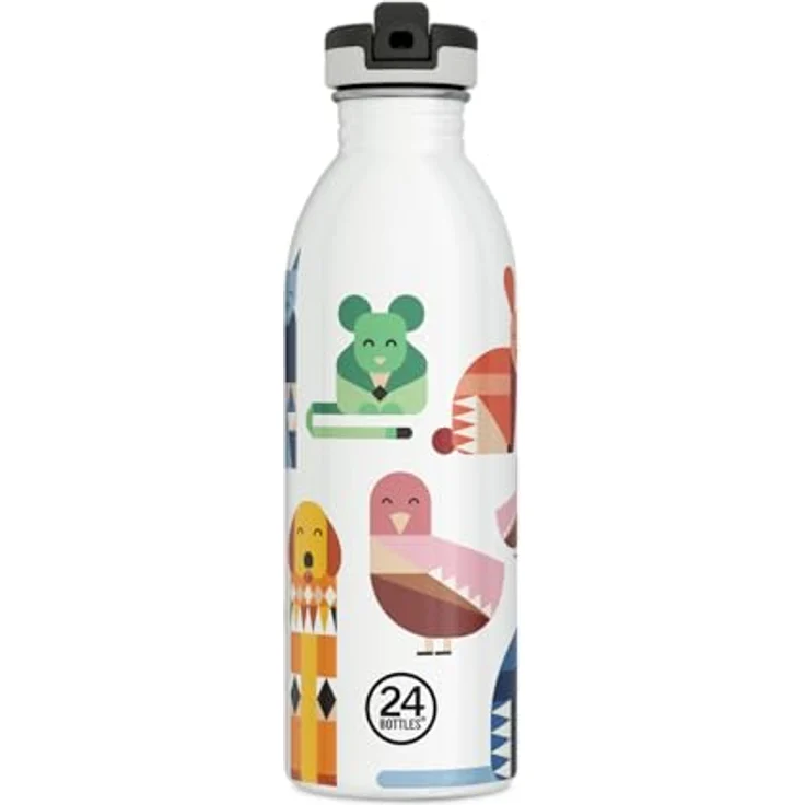 24 Bottles Urban Bottle, leichte Edelstahl-Trinkflasche mit Thermohülle, italienisches Design – Bild 2