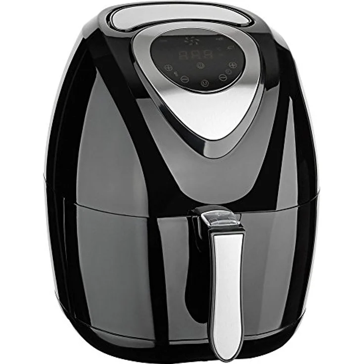 Cuisinier 06866 Heißluftfritteuse, Stainless Steel, 3.2 liters, Schwarz – Bild 4