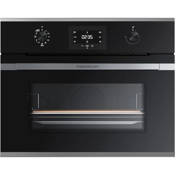 KÜPPERSBUSCH CBP 6332.0 S1 K-Series.3 Pyrolyse Compact Pizza-Backofen Schwarz/Edelstahl mit multitherm plus-Heißluft – Bild 1