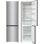 Hisense RB470N4SIC2 - Kombi-Kühlschrank, Effiziente Klasse C, 361 l, 200 cm, WLAN ConnectLife, rostfrei, leise, Stahlfarbe