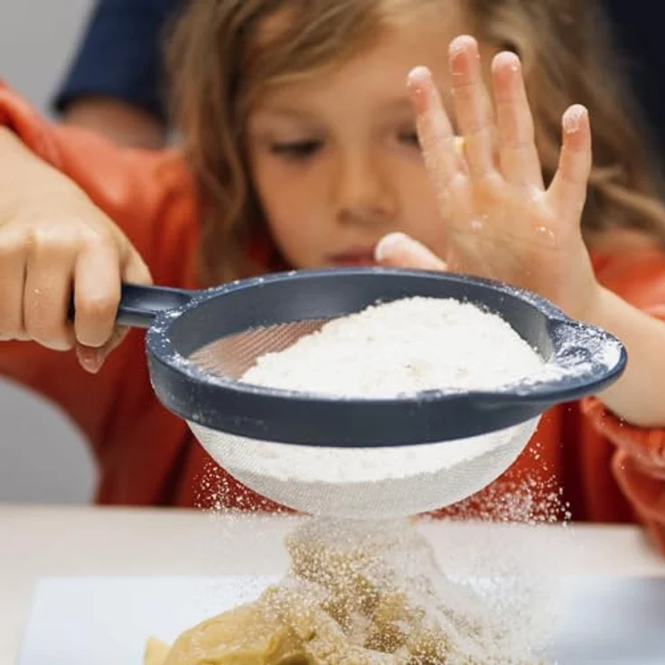 Mepal Seiher, Küchensieb mit feinem Gitter, Durchmesser 167 mm, ideal zum Feinsieben von Mehl und Passieren von Suppen – Bild 5