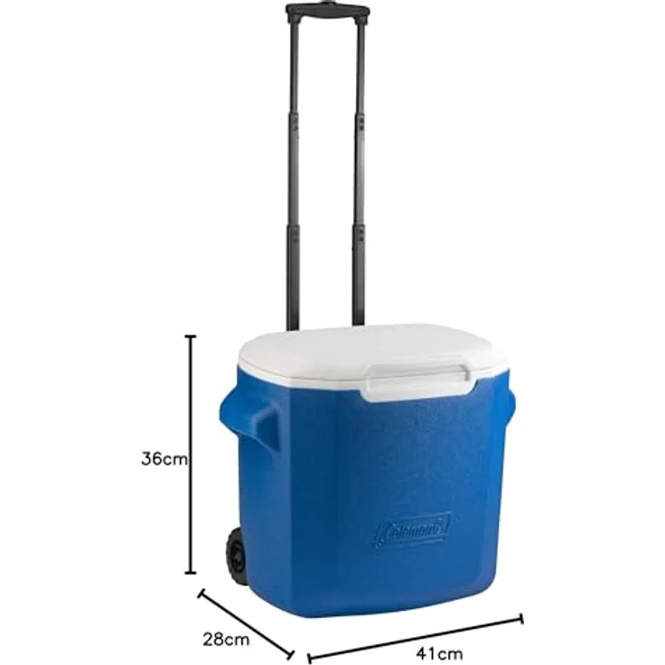 Coleman 28 QT Performance passive Kühlbox mit Rädern, Thermobox, 26 L – Bild 4