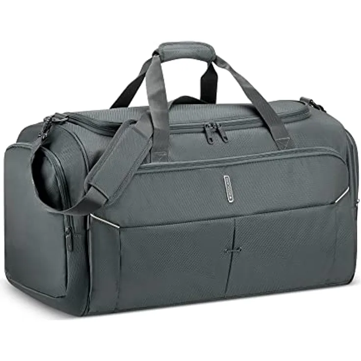 Roncato Ironik 2.0 Reisetasche 61 cm, grau, 100% Nylon, vielseitige Reise- und Sporttasche