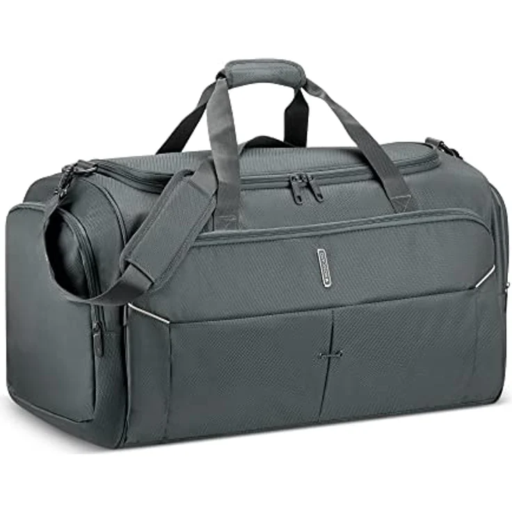 Roncato Ironik 2.0 Reisetasche 61 cm, grau, 100% Nylon, vielseitige Reise- und Sporttasche – Bild 1