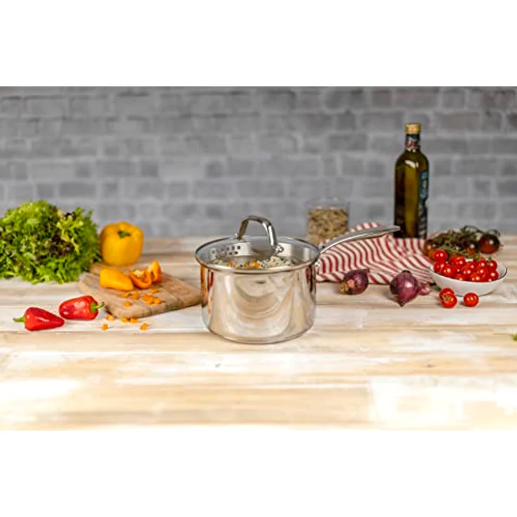 KUHN RIKON Allround Plus Stielkasserolle 1.9 L · Ø 16 cm, Stainless Steel – Bild 2