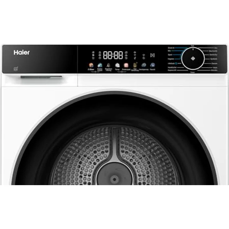 HAIER HD90-C657U1 Wärmepumpentrockner G5, 9 kg, intelligente Sensortechnologie, weiß – Bild 11